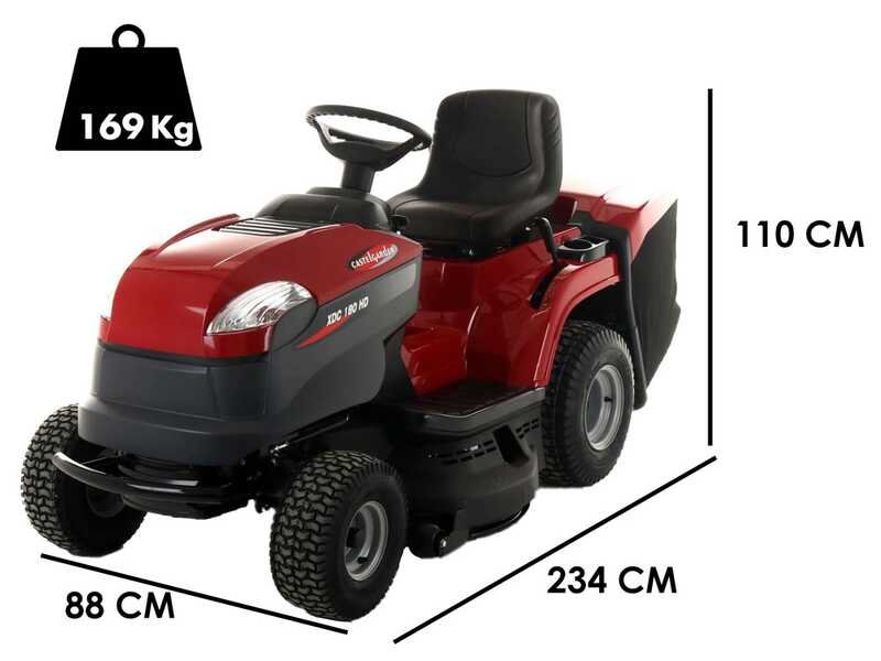 Castelgarden XDC 180 HD Benzin-Rasentraktor mit Fangkorb - Produktbild 3