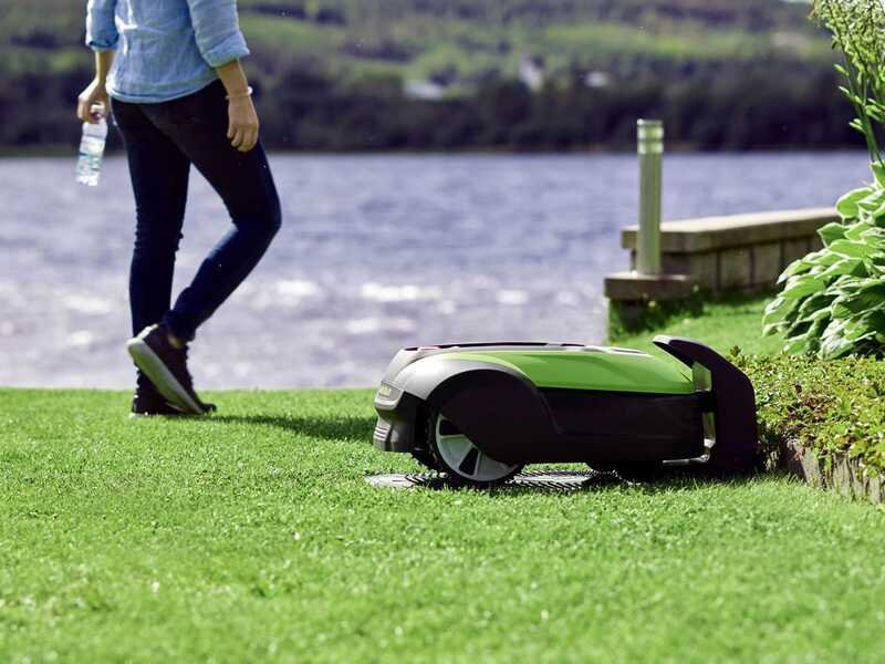 Greenworks OPTIMOW 10 GRL110 Mähroboter mit Begrenzungskabel - Produktbild 5