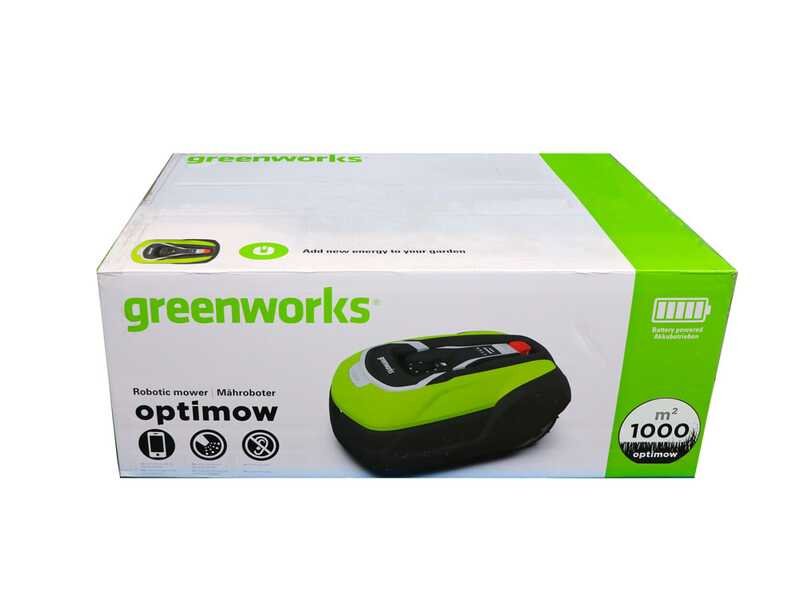 Greenworks OPTIMOW 10 GRL110 Mähroboter mit Begrenzungskabel - Produktbild 9