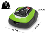 Greenworks OPTIMOW 10 GRL110 Mähroboter mit Begrenzungskabel