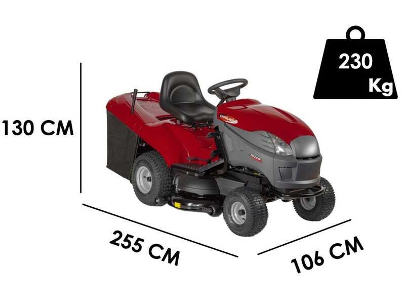 Castelgarden PTX 210 HD Benzin-Rasentraktor mit Fangkorb - Produktbild 3