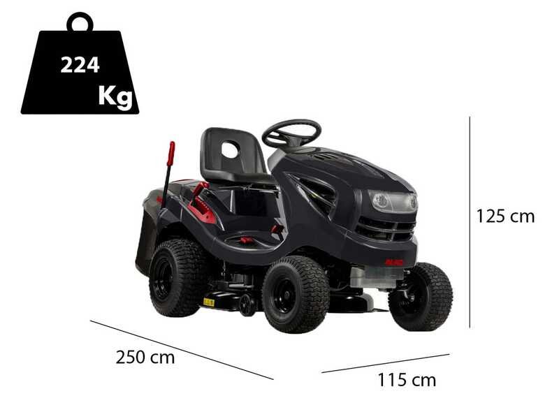 AL-KO T15-93.2 HD-A Easy Benzin-Rasentraktor mit Fangkorb - Produktbild 3
