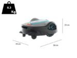 Gardena SILENO life 1500 set Smart Mähroboter mit Begrenzungskabel