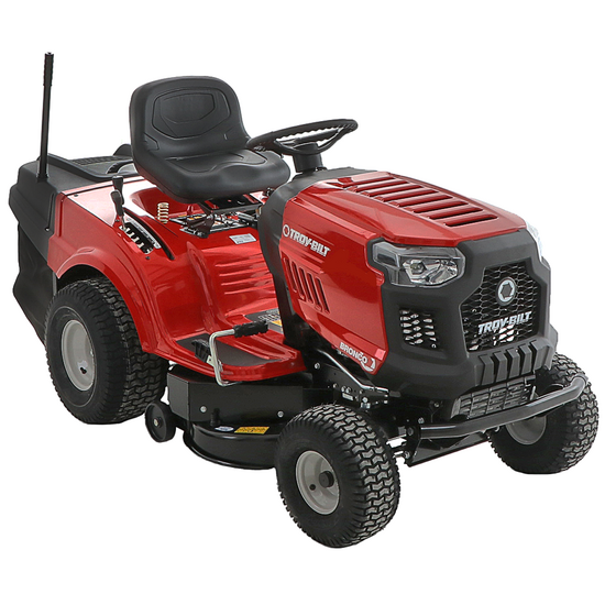 Troy-Bilt Bronco 92T-R Benzin-Rasentraktor mit Fangkorb - Produktbild 2
