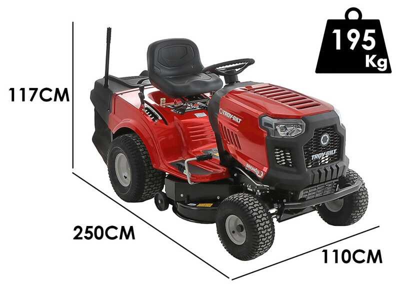 Troy-Bilt Bronco 92T-R Benzin-Rasentraktor mit Fangkorb - Produktbild 3