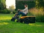 Stiga SWIFT 372e Mini-Rider mit Fangkorb
