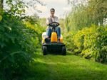 Stiga SWIFT 372e Mini-Rider mit Fangkorb