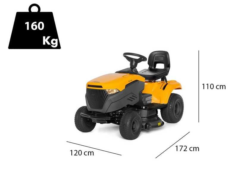 Stiga Tornado 398 M Rasentraktor mit Seitenauswurf - Produktbild 3