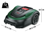 Bosch Indego M+ 700 Mähroboter mit 18-V-Lithium-Akku