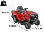 Troy-Bilt Pony 92T-R SELECT Benzin-Rasentraktor mit Fangkorb