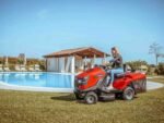 Snapper RPX92 Benzin-Rasentraktor mit Fangkorb