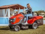 Snapper RPX92 Benzin-Rasentraktor mit Fangkorb
