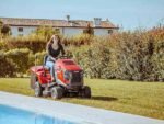 Snapper RPX92 Benzin-Rasentraktor mit Fangkorb