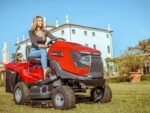 Snapper RPX102 Benzin-Rasentraktor mit Fangkorb