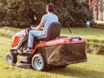 Snapper RTX122 Benzin-Rasentraktor mit Fangkorb