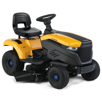 Stiga Tornado 598e Akku-Rasentraktor mit Seitenauswurf
