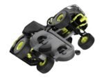 Ryobi RY72TMX107-210 Akku-Rasentraktor mit Seitenauswurf