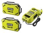Ryobi RY72TMX117-310 Akku-Rasentraktor mit Seitenauswurf