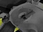 Ryobi RY72TMX117-310 Akku-Rasentraktor mit Seitenauswurf