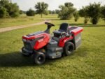 GeoTech Pro PRTM 180-1020 CM Benzin-Rasentraktor mit Fangkorb