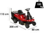 GeoTech Pro GT-MR 76 Mini-Rider mit Seitenauswurf