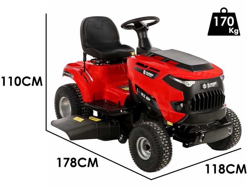 Blue Bird TR SL 86M Rasentraktor mit Seitenauswurf - Produktbild 3