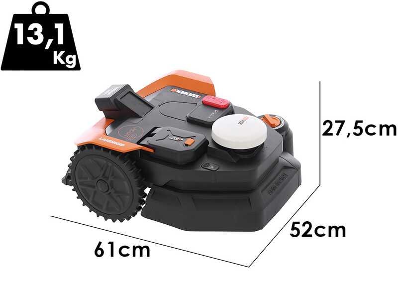 Worx Landroid Vision Cloud WR330E Mähroboter ohne Installation - Produktbild 3