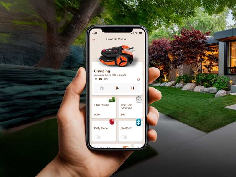 Worx Landroid Vision Cloud WR330E Mähroboter ohne Installation - Produktbild 8