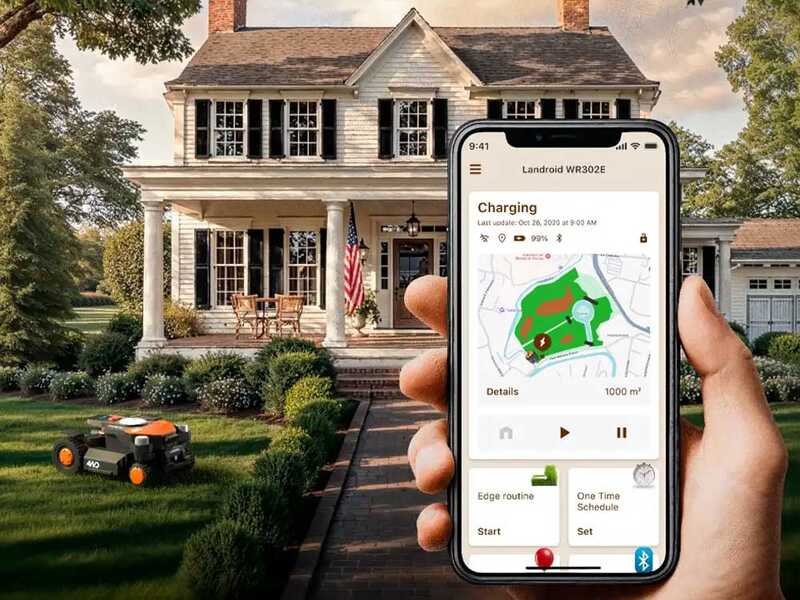 Worx Landroid Vision Cloud WR365E Mähroboter ohne Installation - Produktbild 4
