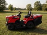 AgriEuro TOP-LINE MPNS 84 H Benzin-Rasentraktor mit Fangkorb