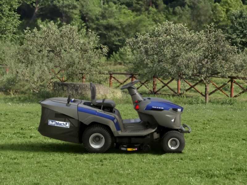 BullMach PEGASO 95-200 RMH Benzin-Rasentraktor mit Fangkorb - Produktbild 3