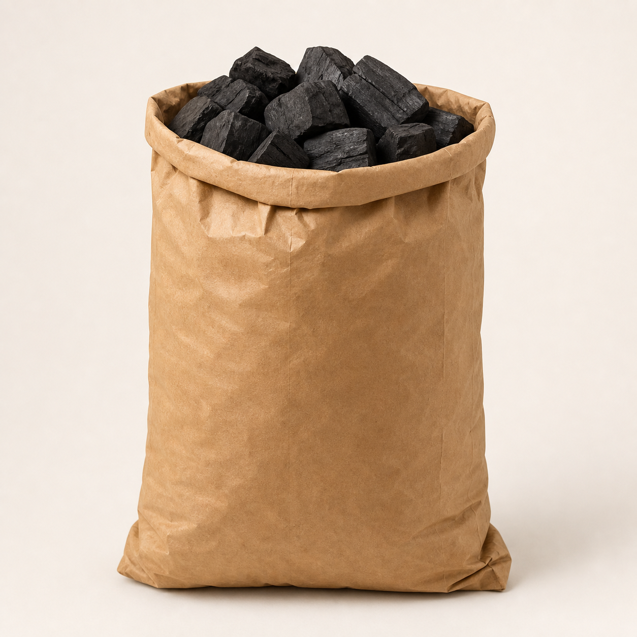 HOLZ-011-holzkohle-quebracho Holzkohle Quebracho Hartholz – 10 kg Sack, Grillqualität – Bild 1