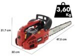 GeoTech GMS 25-25C Benzin-Baumpflegesäge – 25,4 cm³, 25-cm-Carving-Schwert – Bild 2
