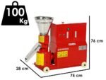 GeoTech Pro EWPM120S Pelletpresse 230 V – 3 PS, 25–45 kg/h – Bild 2