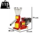 GeoTech Pro GWPM150 Benzin-Pelletpresse – 7 PS, 35–65 kg/h – Bild 2