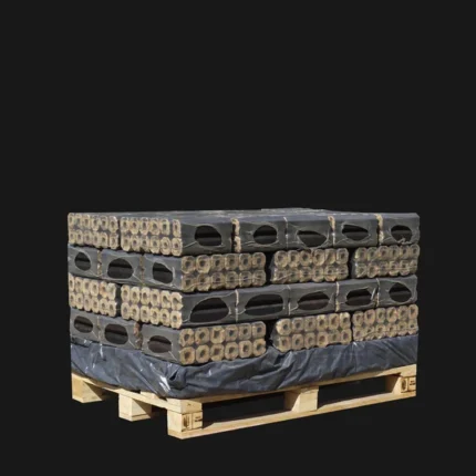 Pini-Kay Hartholzbriketts aus Eiche – halbe Palette 480 kg