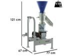 Smartwood PLT-100 PTO Pelletpresse für Traktoren – 60–70 kg/h – Bild 2