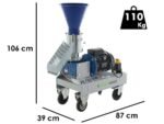Smartwood PLT-50 Pelletpresse 230 V – 3 PS, 40–50 kg/h – Bild 2